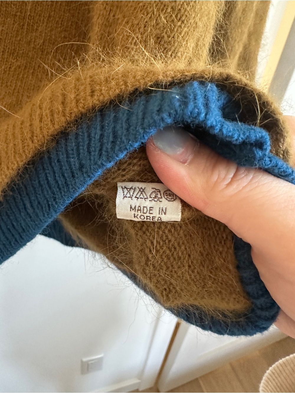 Mohair Sweater with Layered Detail - Picture 3 of 4